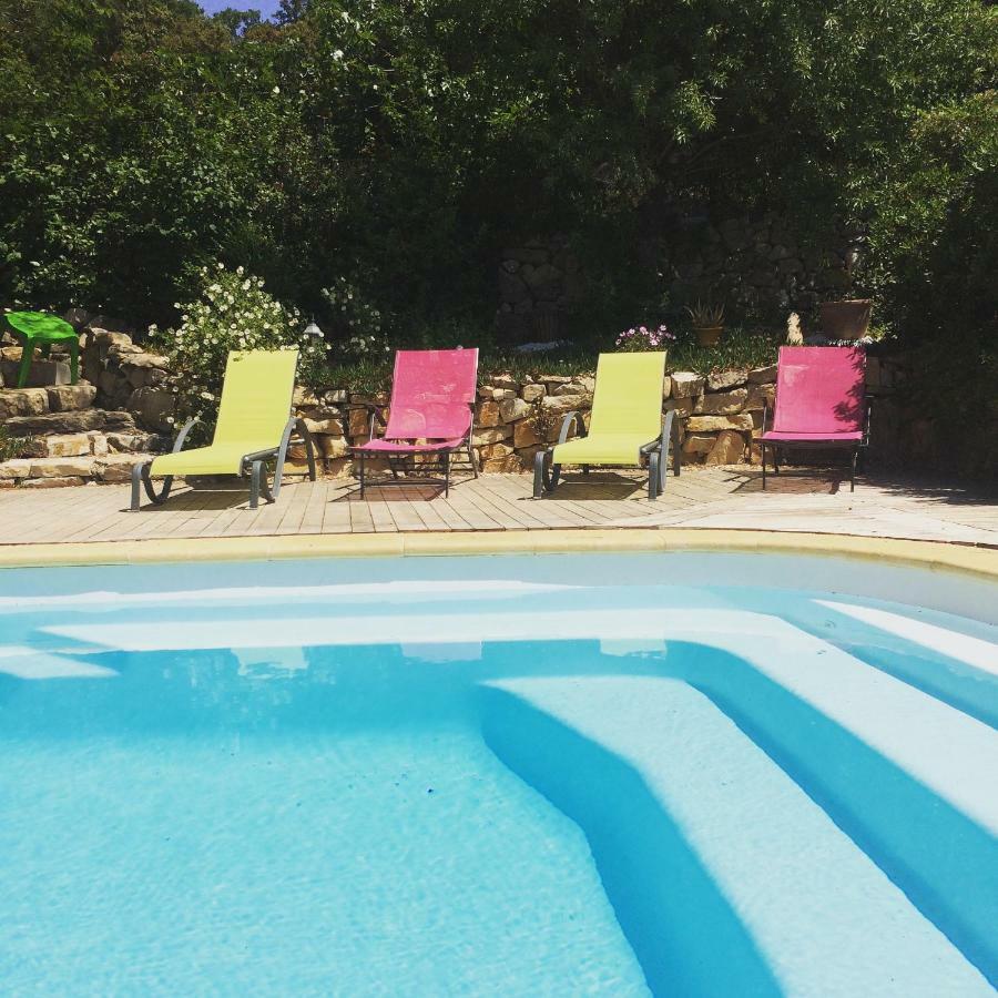 L'Oustaou B&B Piscine & Spa Besse-sur-Issole Eksteriør bilde